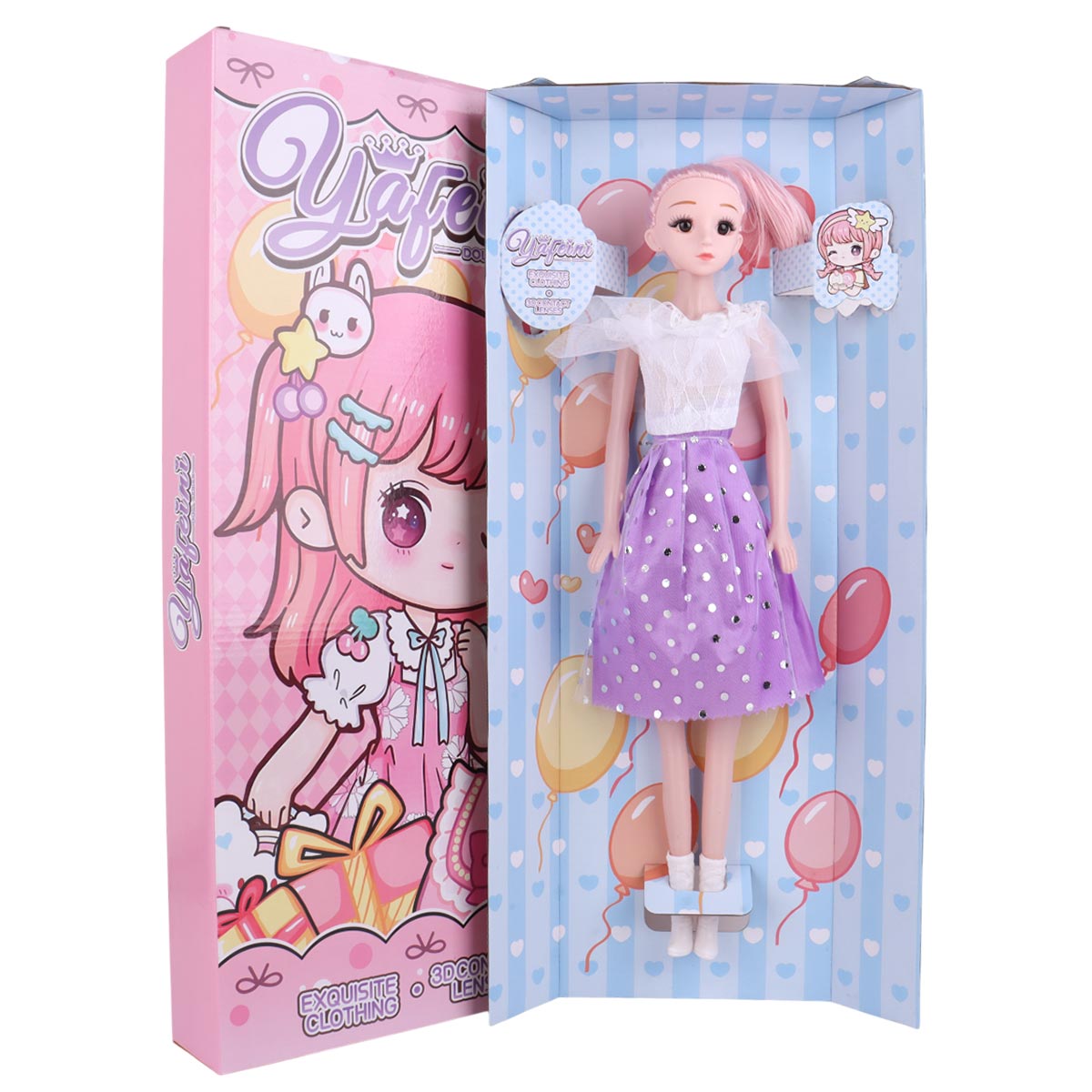 Yafeini Barbie Doll With Music 60cm