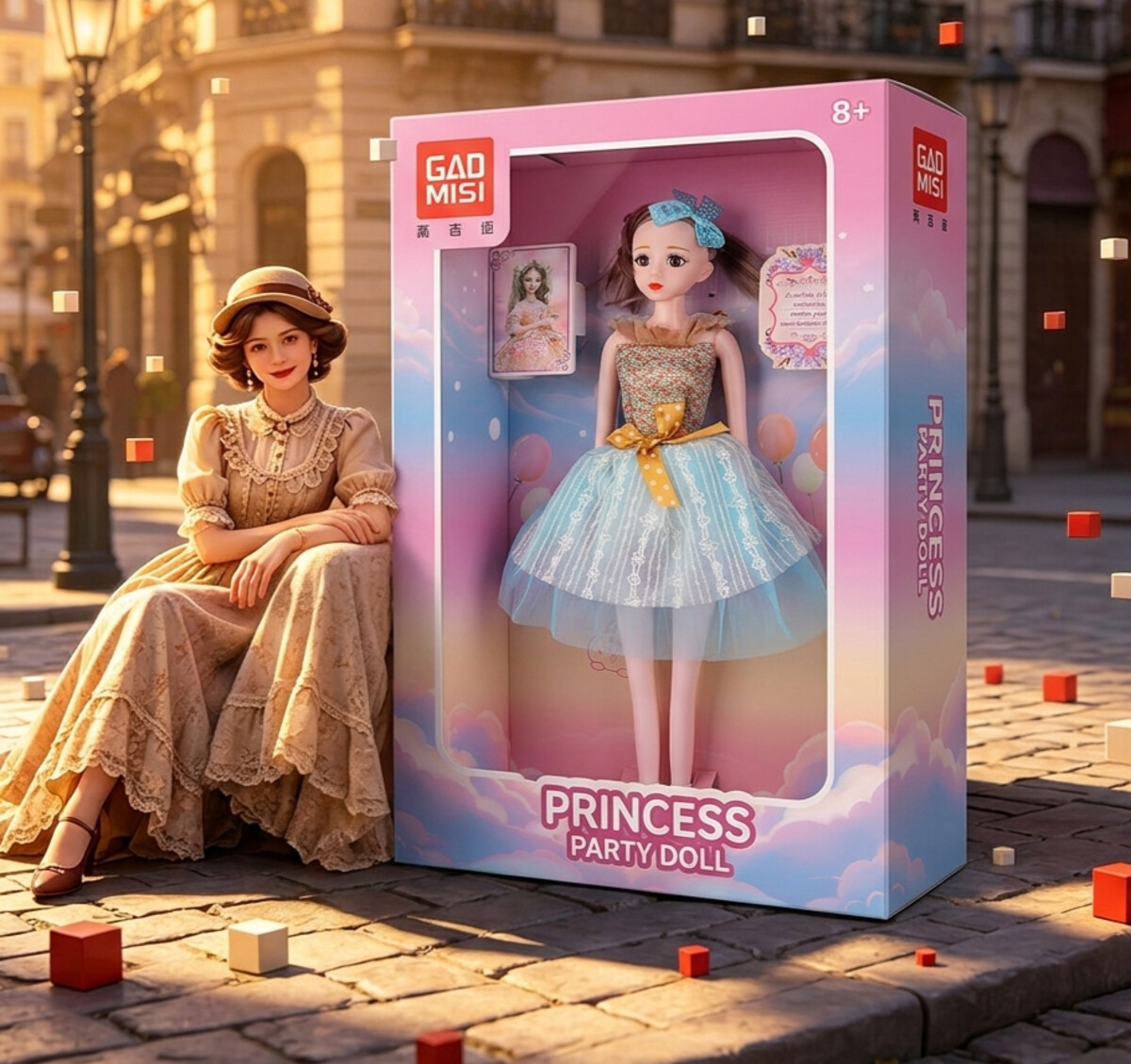 Gadimisi Princess Party Doll 80cm