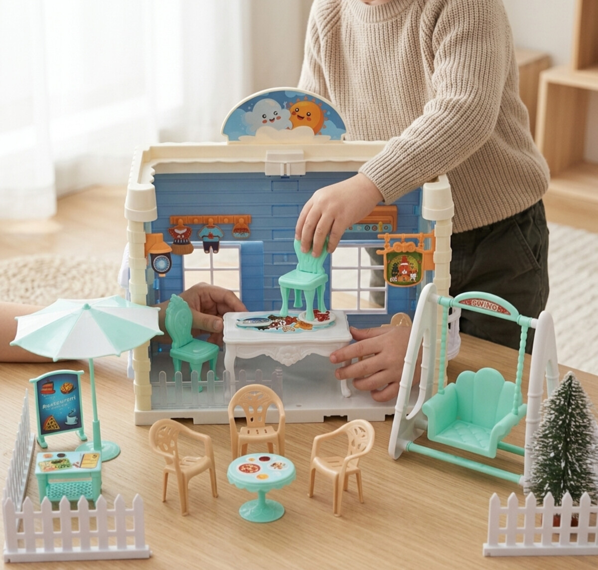 Playhouse Toy Set with Accessories