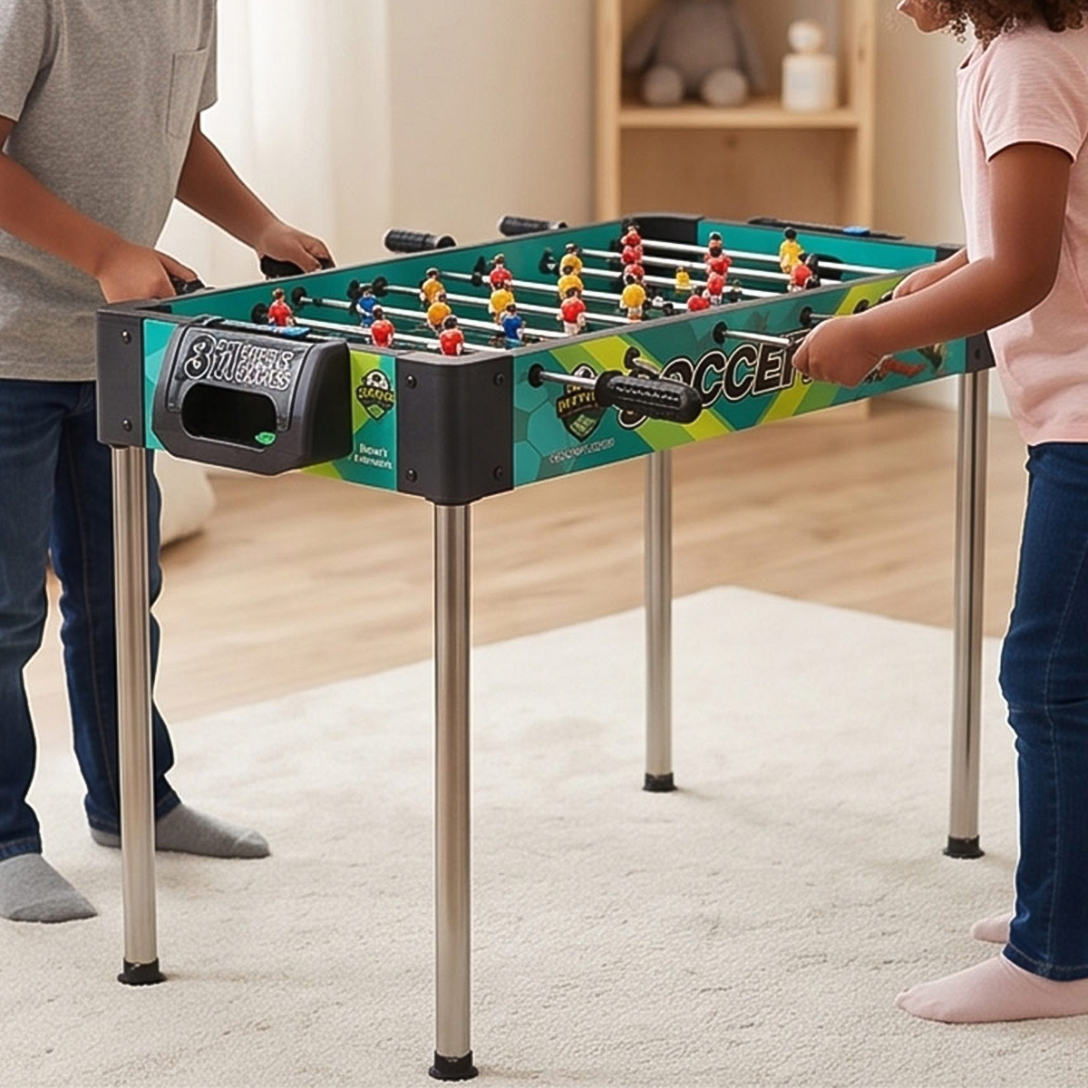 3-in-1 Compact Indoor Table Game Hub