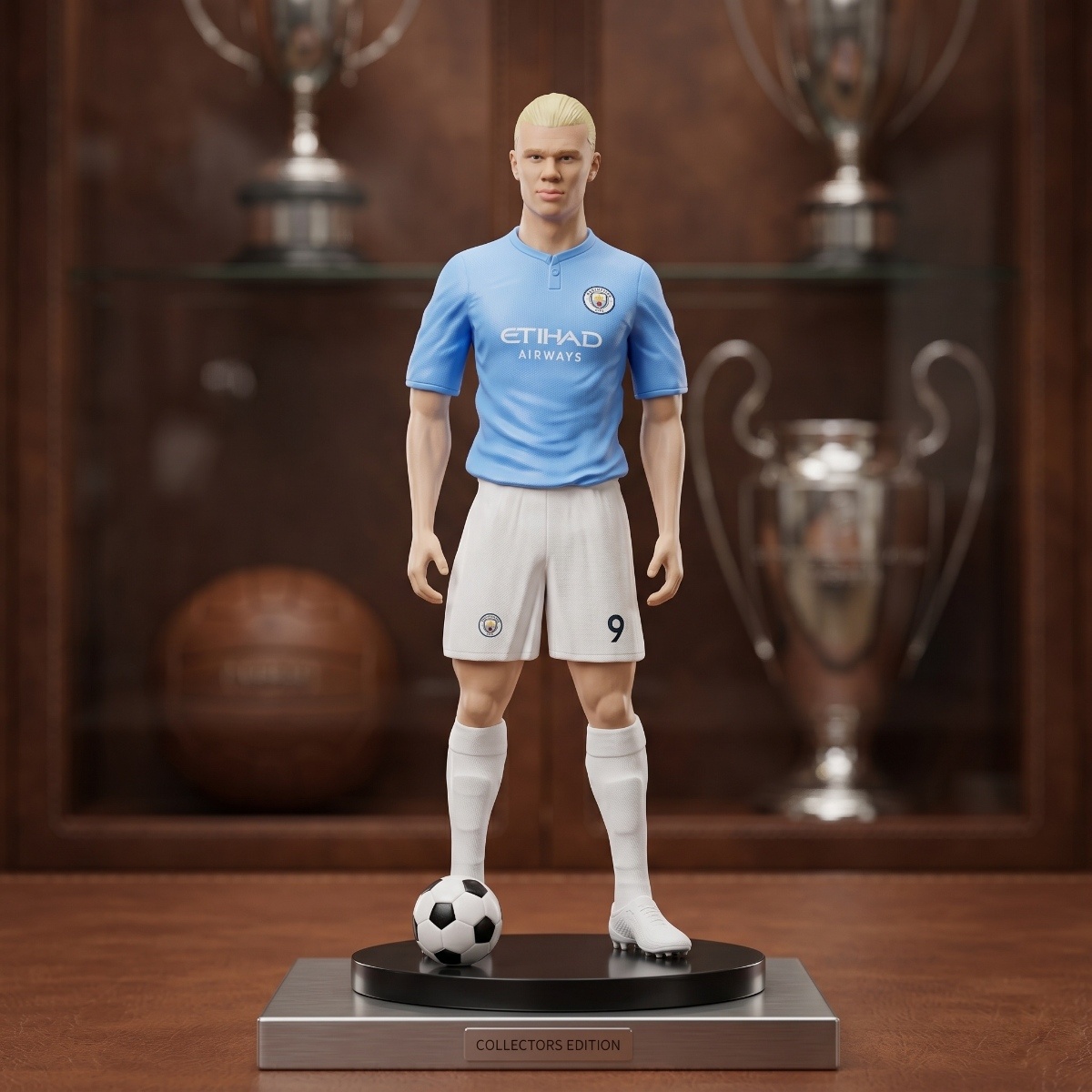Football Star Figurine 6 Types Assorted Design Toy