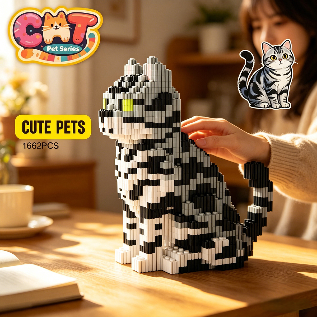 Cat Building Blocks