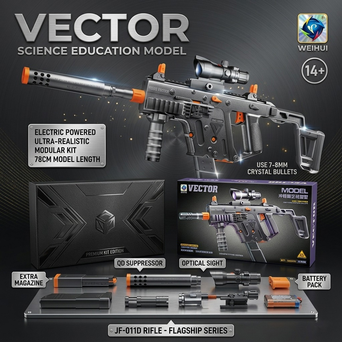Vector Submachine Toy Gun | Toy Guns, Musical & Activity Toys Vector Submachine Toy Gun | Toy Guns, Musical & Activity Toys