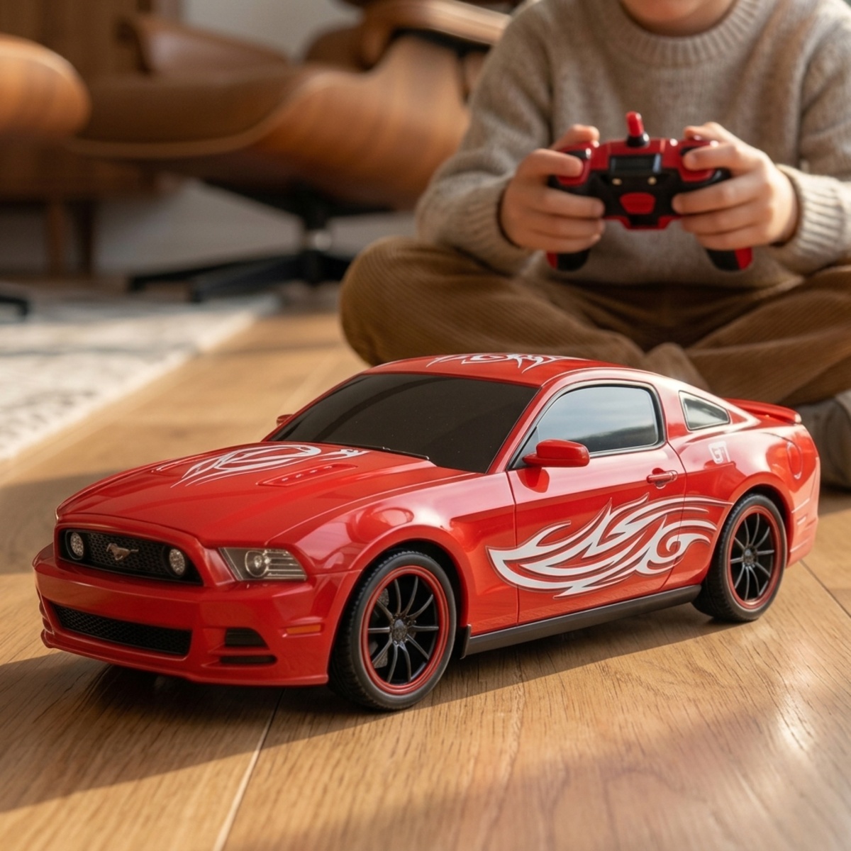 1: 10 Mustang Gt Classic Four Toy Car Assorted