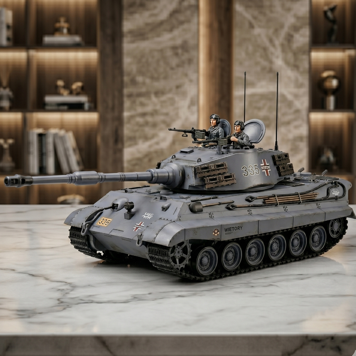 27Mhz Tank With Lighting Toy