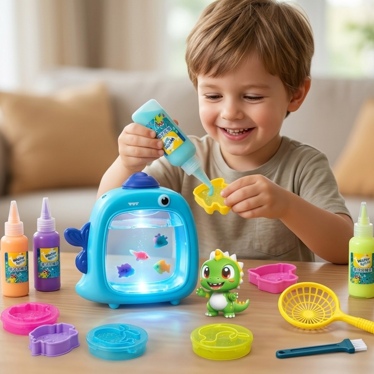 Dinosaur Landscape Water Gel Toy