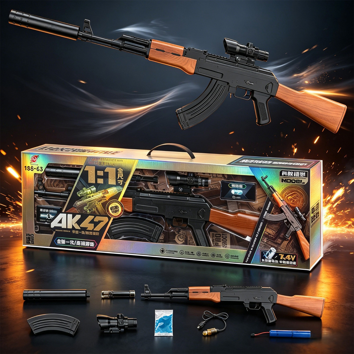 مسدس لعبة AK47 | بنادق اللعب، الألعاب الموسيقية وألعاب الأنشطة مسدس لعبة AK47 | بنادق اللعب، الألعاب الموسيقية وألعاب الأنشطة