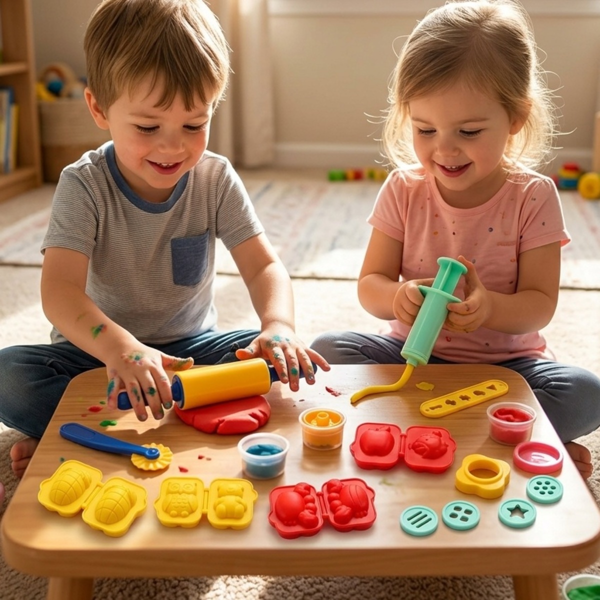 Multi Functional Colored Clay Toy