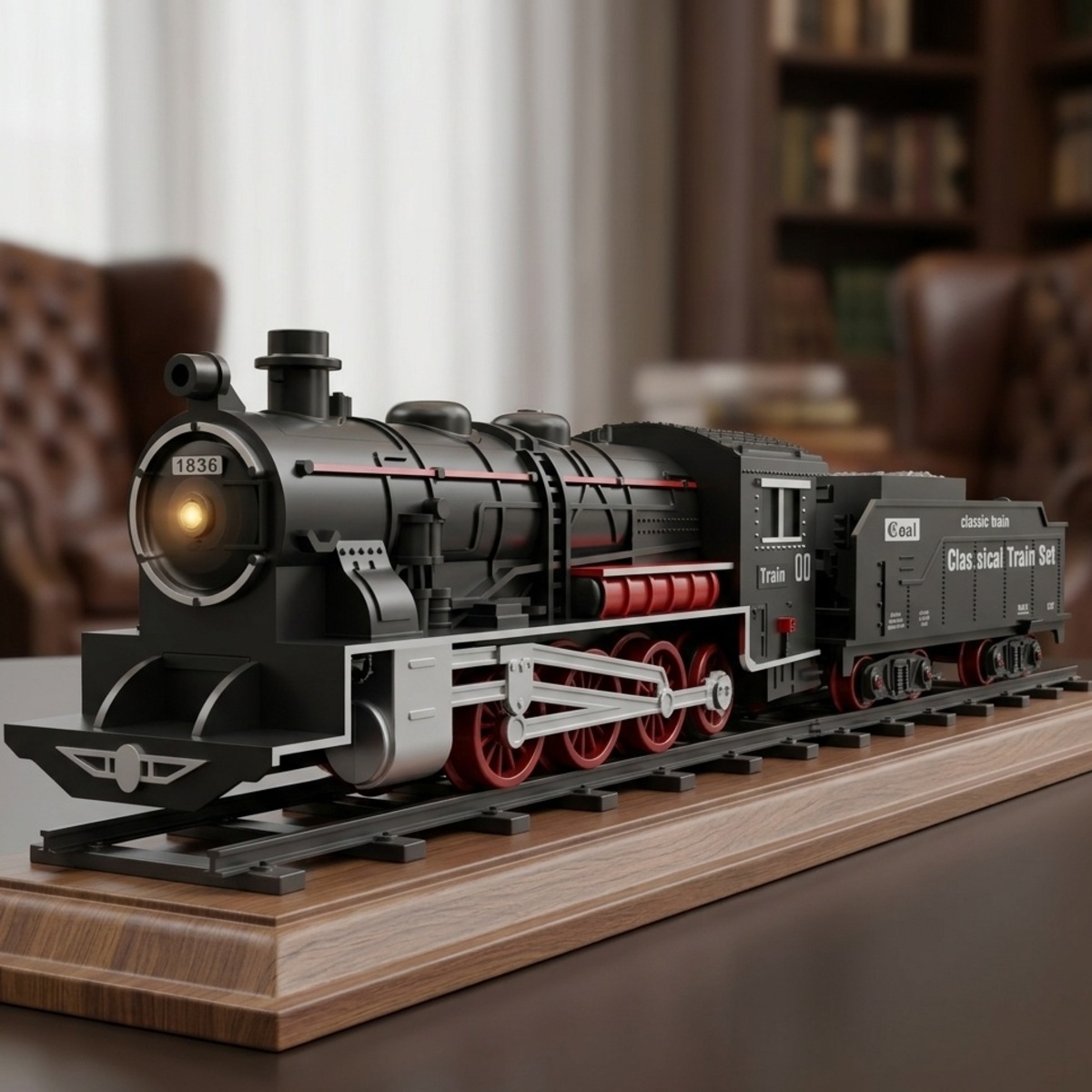 Electric Classical Rail Car Toy