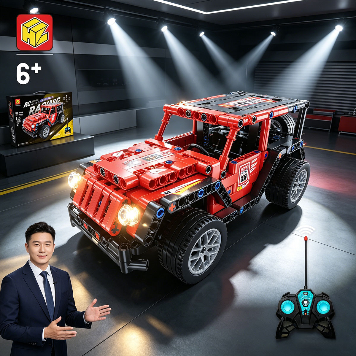 Building Block Car Racing Remote Controlled | Remote Control Toys Building Block Car Racing Remote Controlled | Remote Control Toys