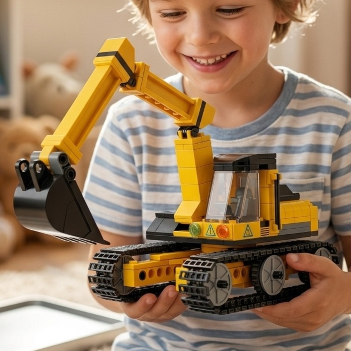 XJ-Block Urban Construction Excavator Toy | Building Toys XJ-Block Urban Construction Excavator Toy | Building Toys