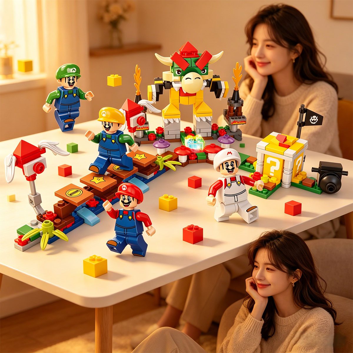 Super Mario Building Blocks Toy | Pretend Play & Costumes Super Mario Building Blocks Toy | Pretend Play & Costumes