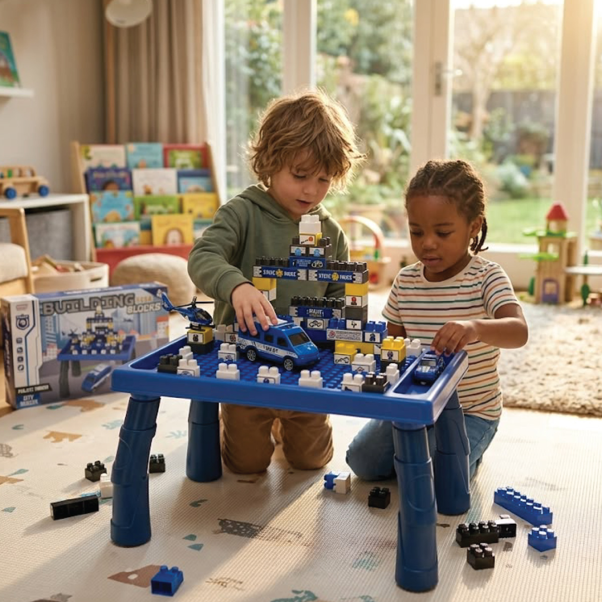 Puzzle Police Building Blocks