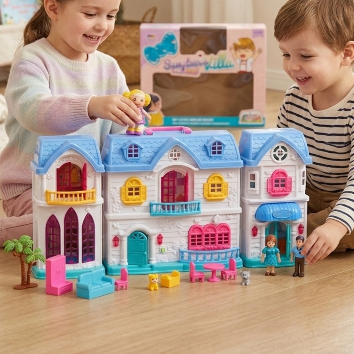 Puzzle Villa Furniture Sumptuous Toy