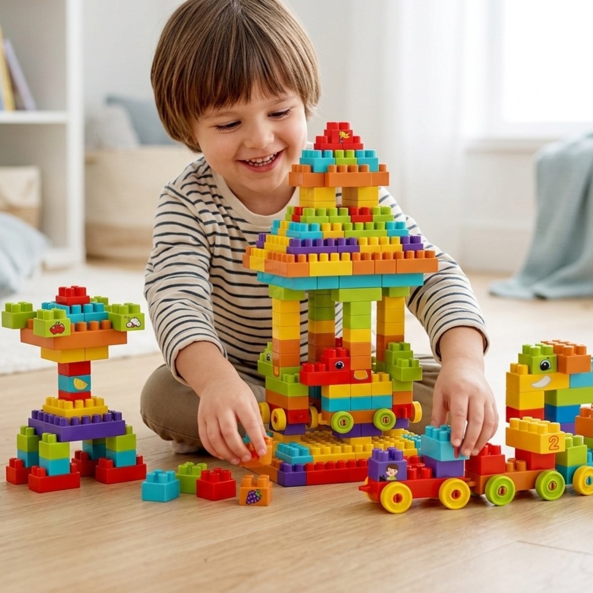 Puzzle Building Blocks Toy