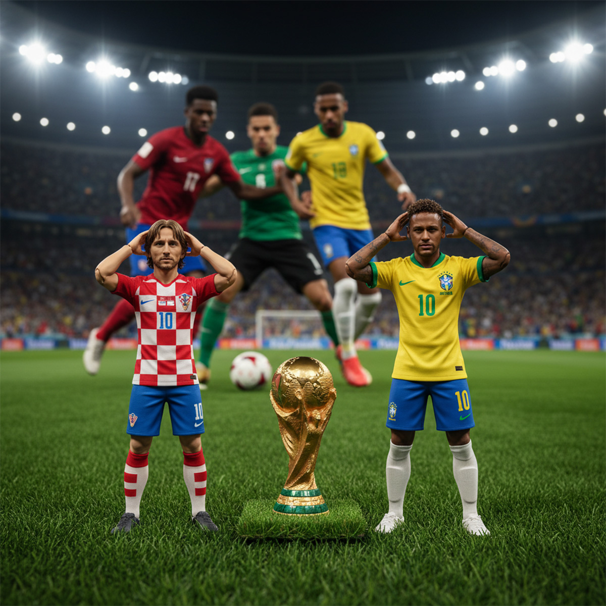 FIFA World Cup Trophy Set Assorted