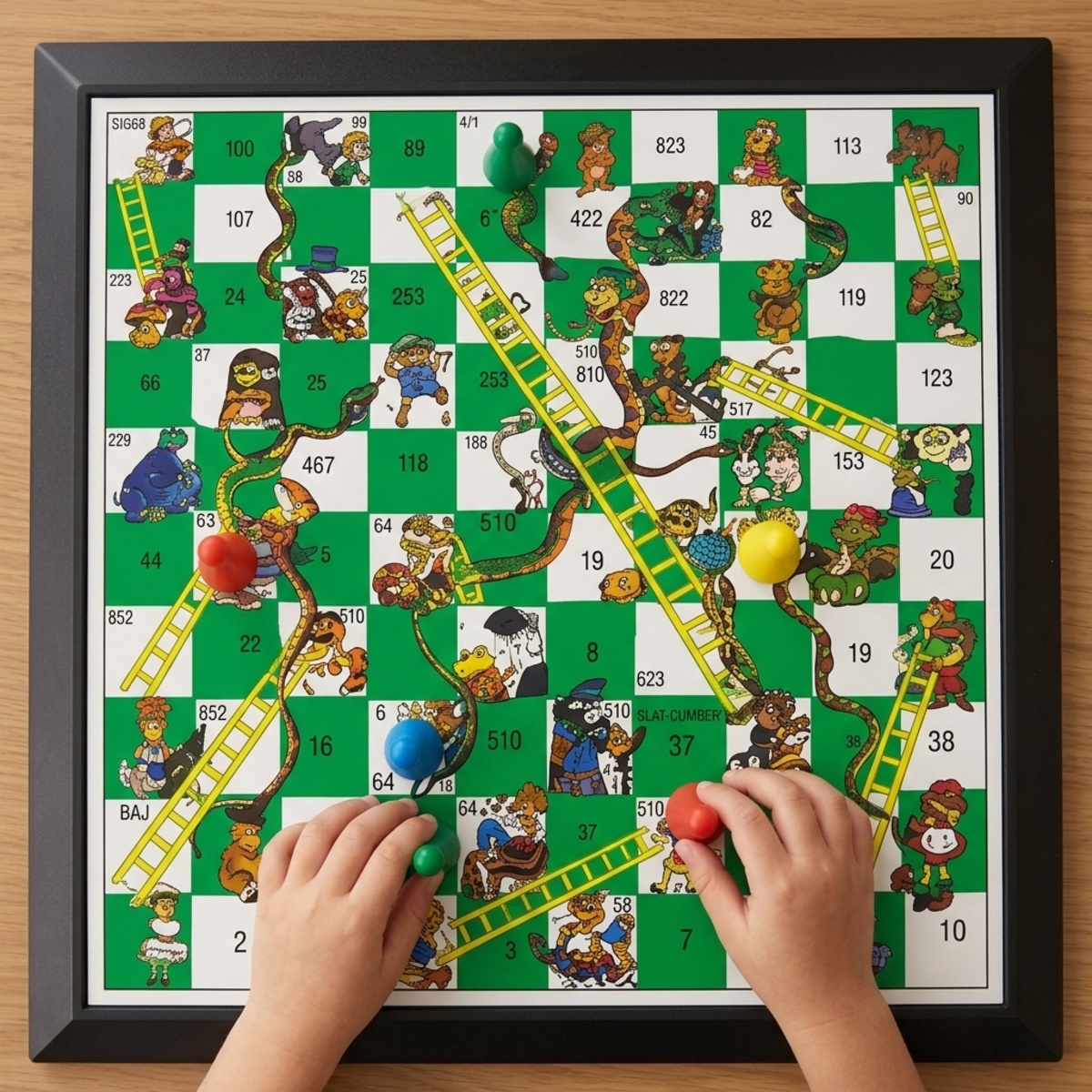 Snake Ladder Interactive Board Game