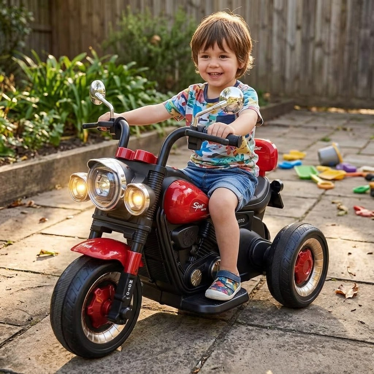 Kids Ride On Bike Assorted Color