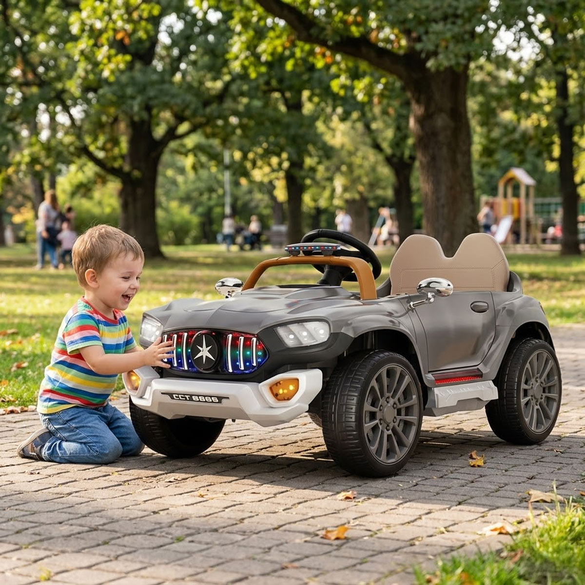 Electric Car Grey CCT 8868