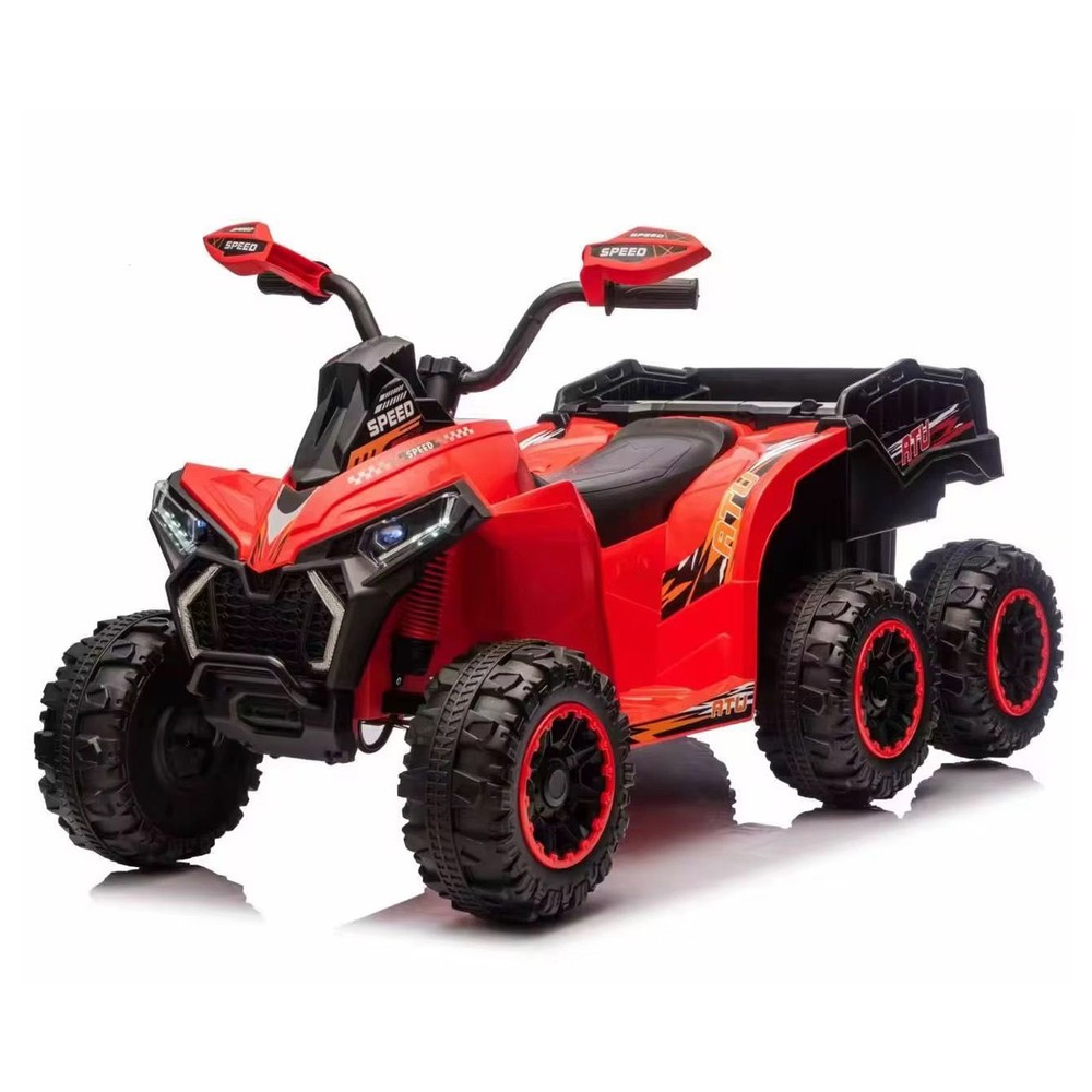 Ride On Electric Quad ATV 6 Wheel Toy Assorted