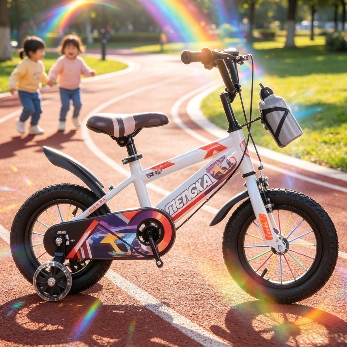 Kids Bicycle 12 Inch White