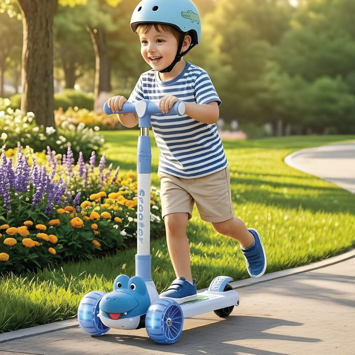 3 Wheel Scooter | Ride On 3 Wheel Scooter | Ride On