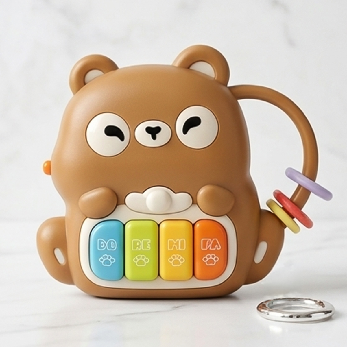 Cute Bear Shaped Music Piano Toy