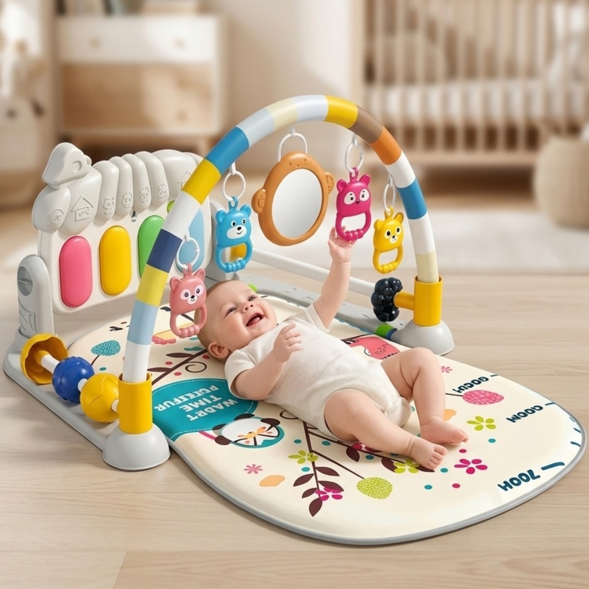 Baby Fitness Sunset Animal Party Toy