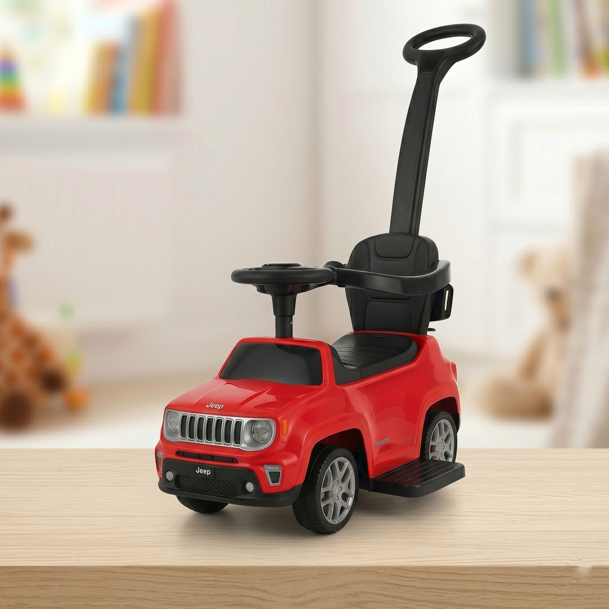 Piggy Cart With Push Handle Toy