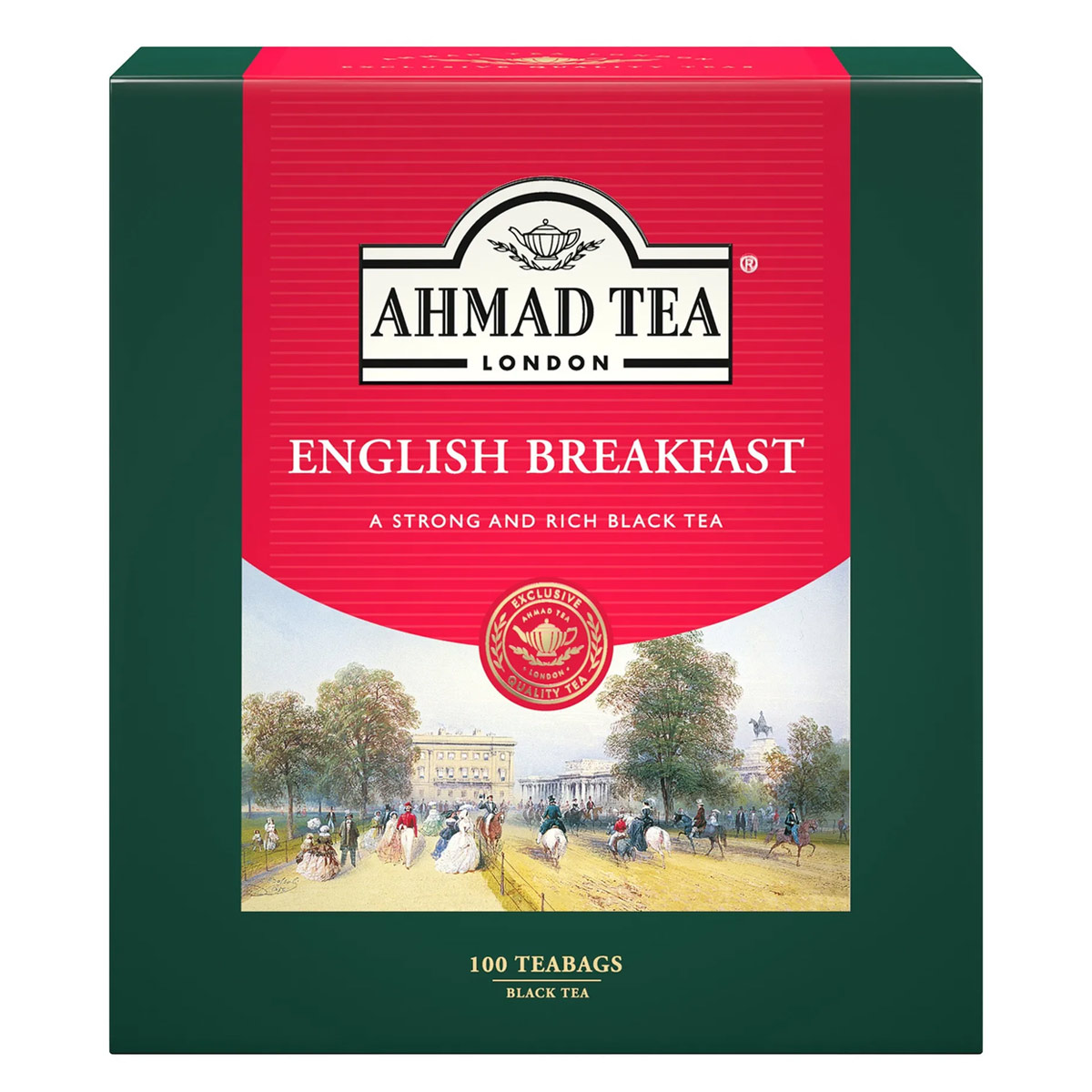 Ahmad Tea English Breakfast Black Teabags 100 Schets