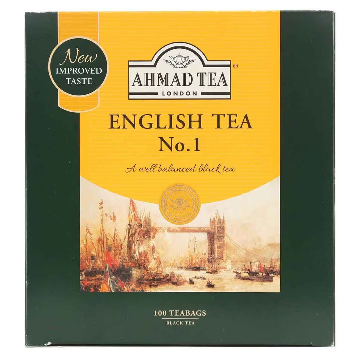 Ahmad Tea English No.1 Teabags 100