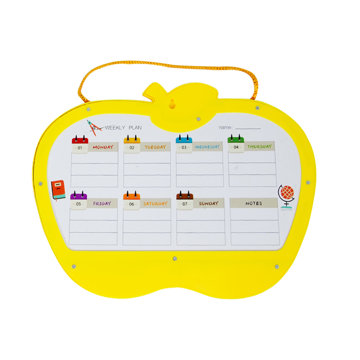 Weekly Planner White Board