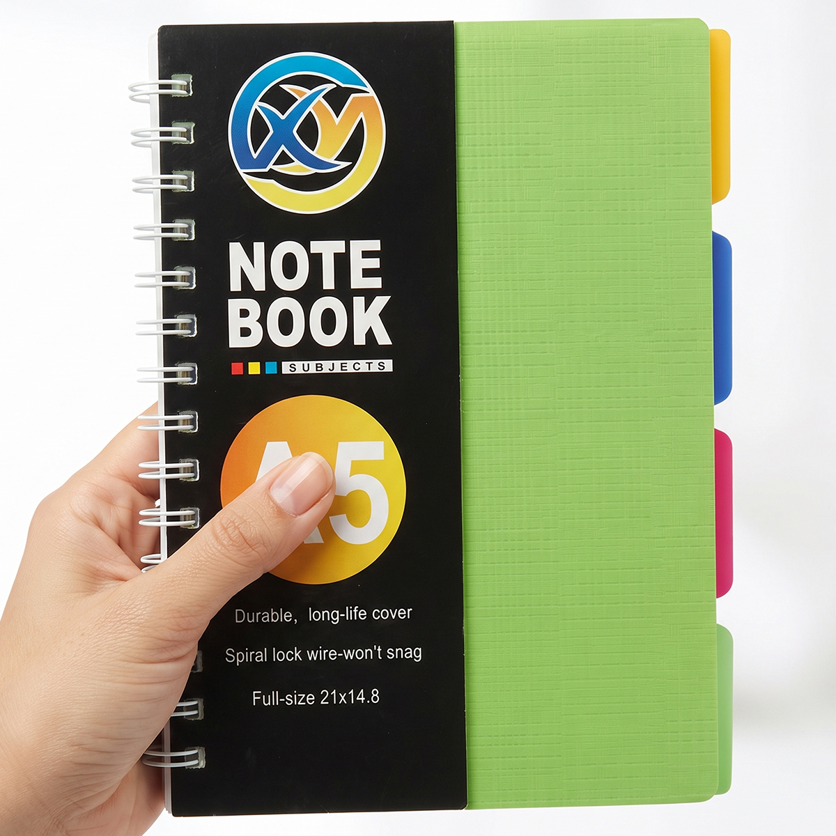XY A5 Size Subject Notebook