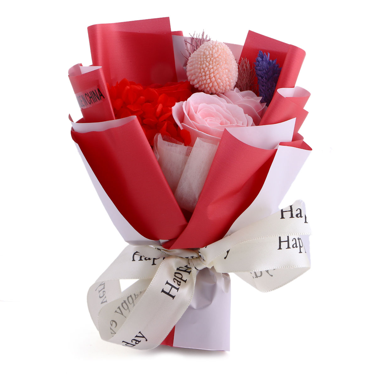 Valentine Gift Artificial Flower Bouquet