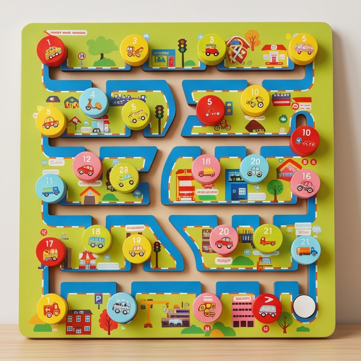 Educational Traffic Walking Maze