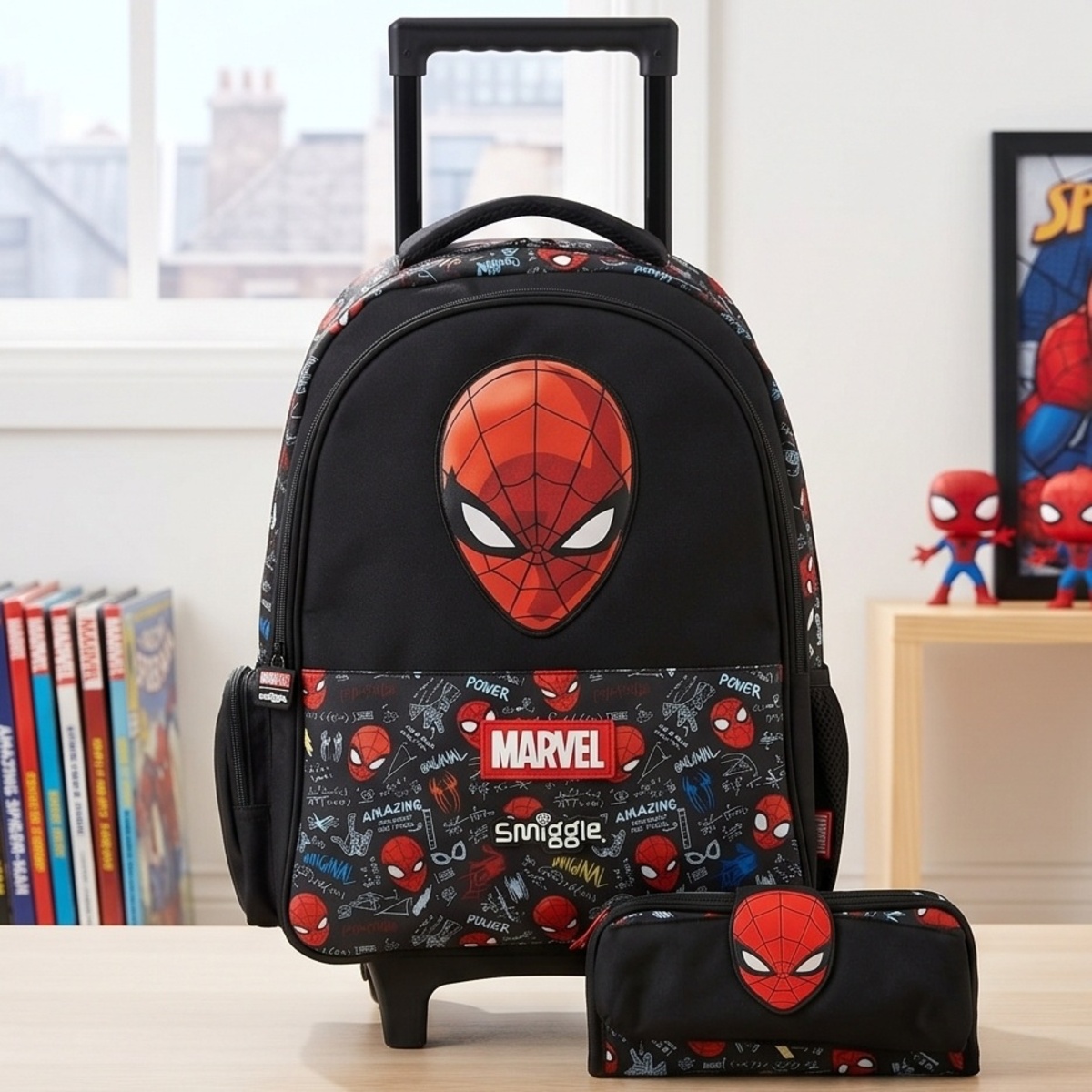 Smiggle Marvel Trolly Bag