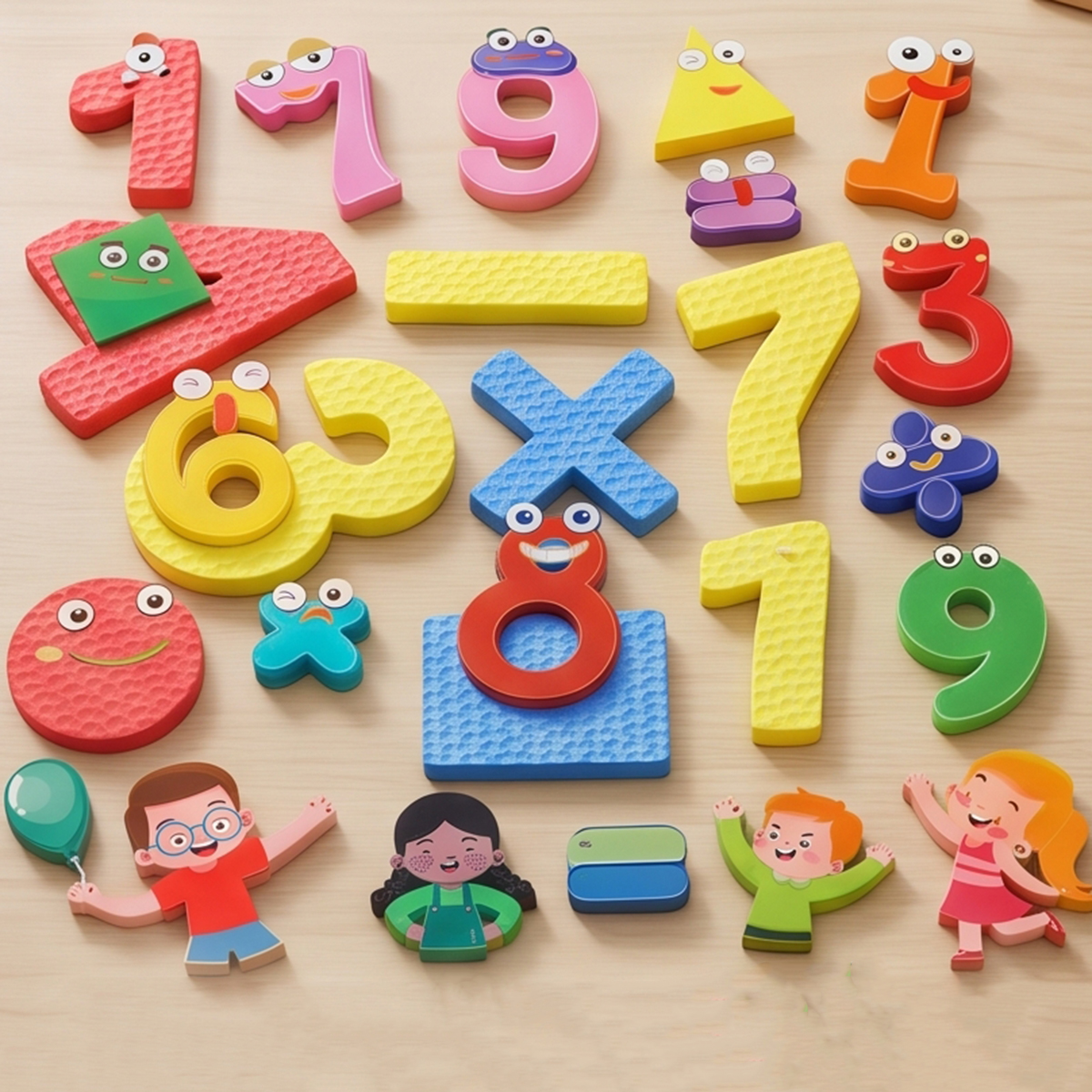 Magnetic Number and Shape Set