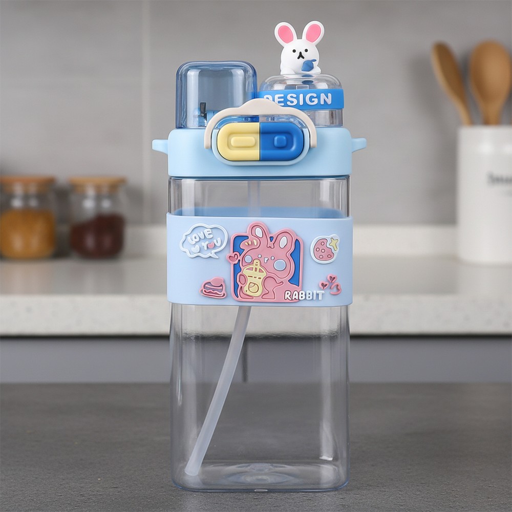 Kids Double Water Bottle Rabbit Design