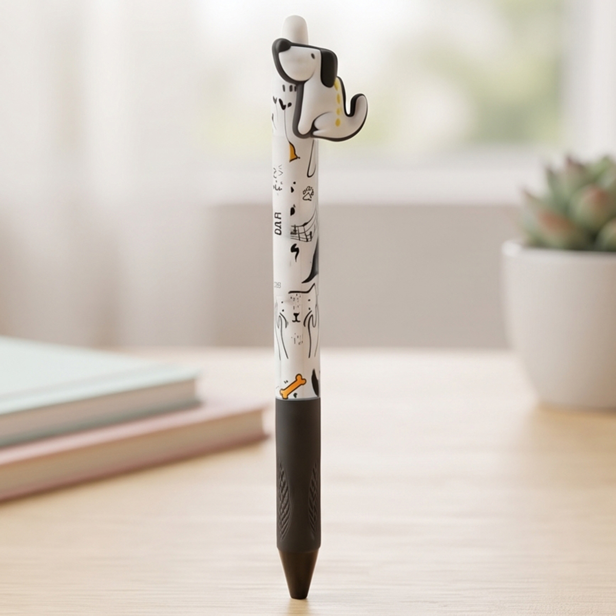 Fancy Dog-Themed Pen