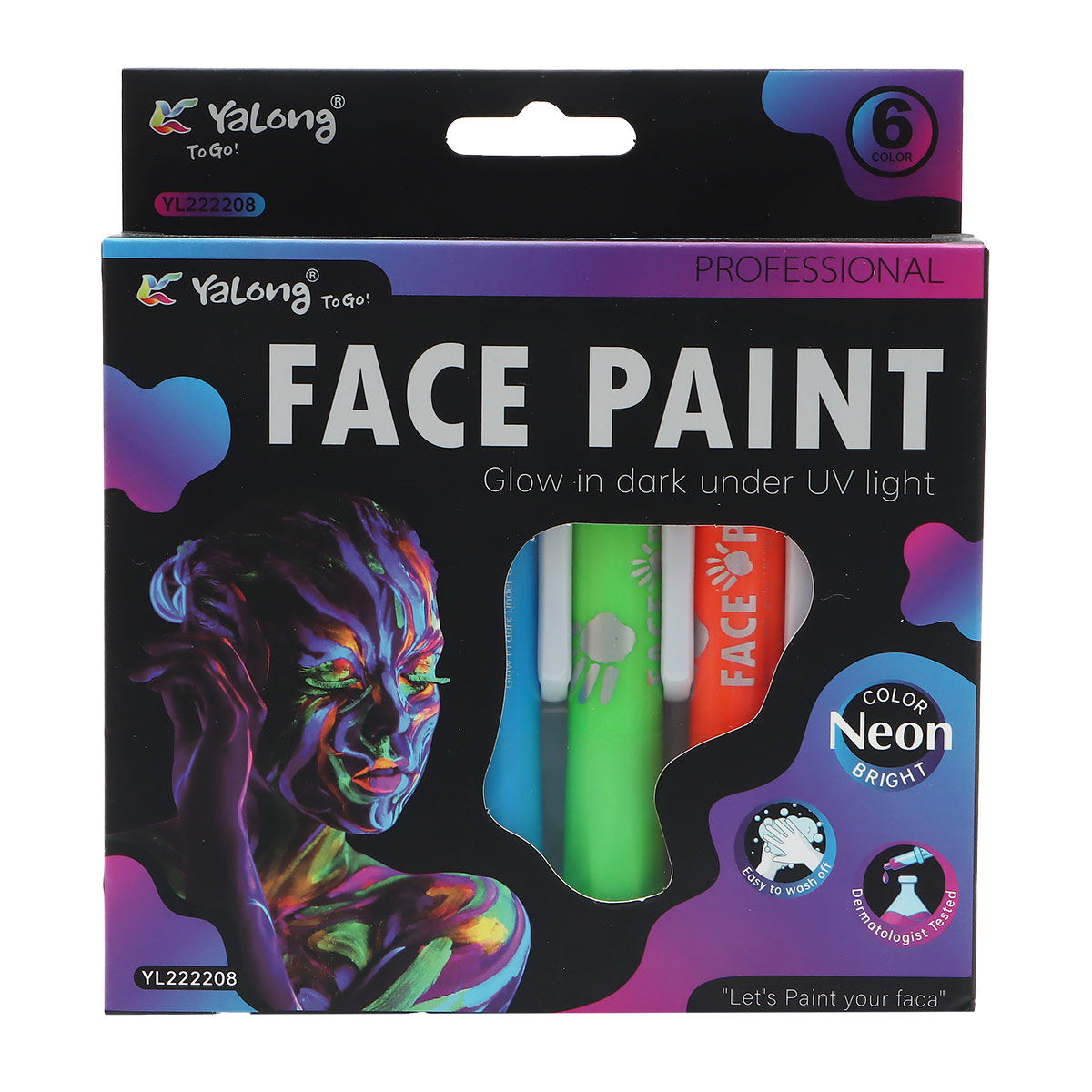 Yalong Face Paint Colour
