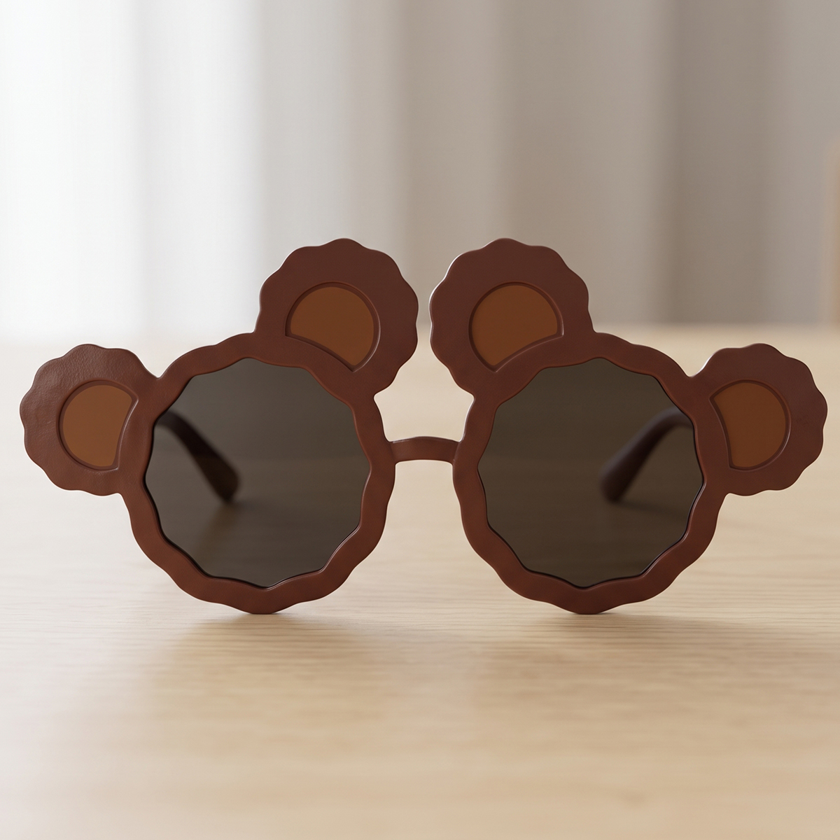 Bear-Shaped Sunglasses For Kids