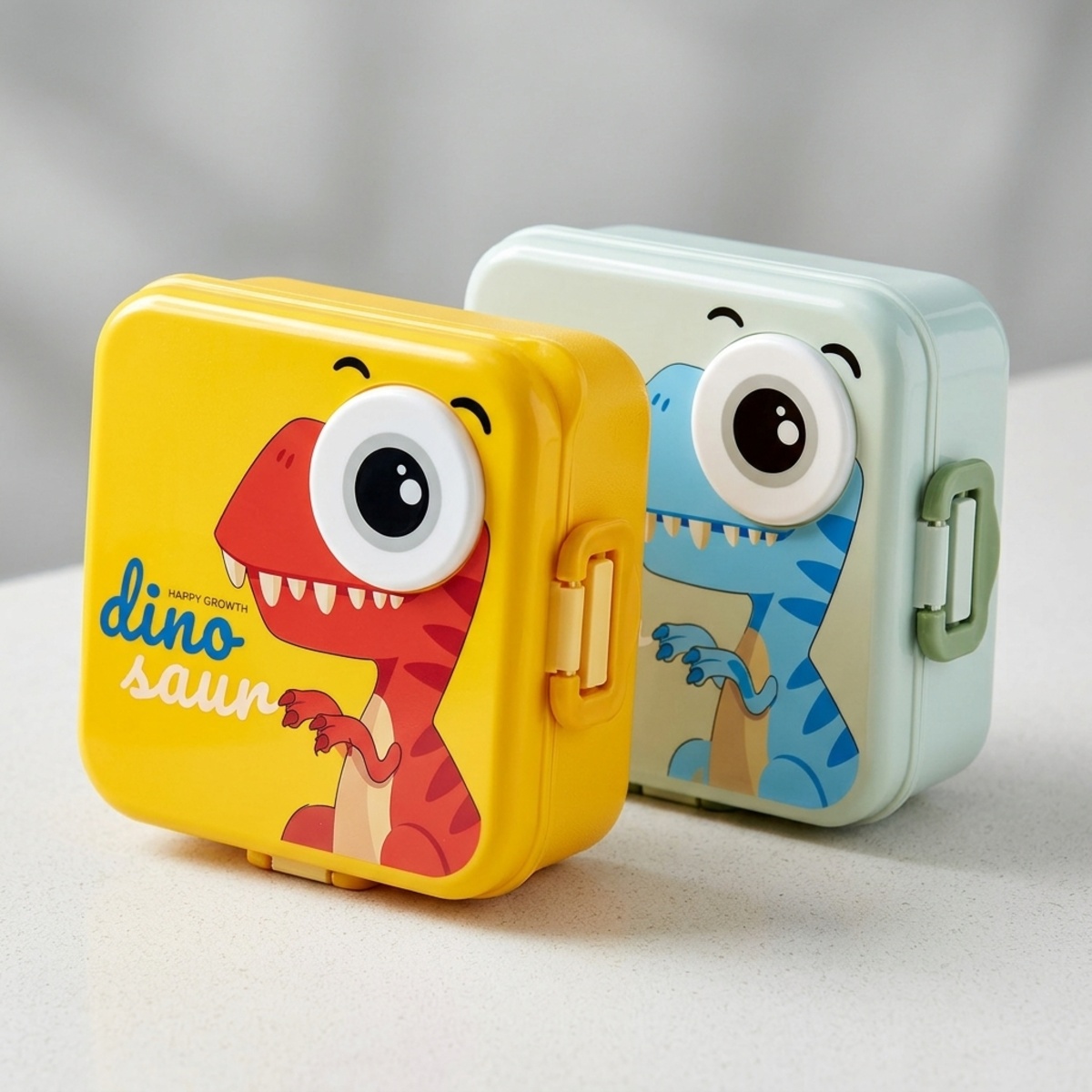 Lunch Box Plastic 1 Piece Assorted
