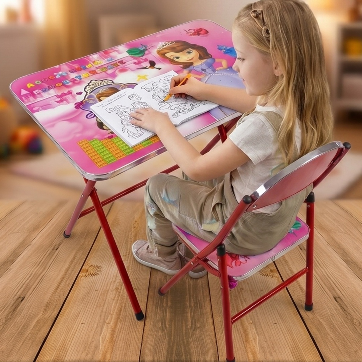 Kids Study Table And Chair Set