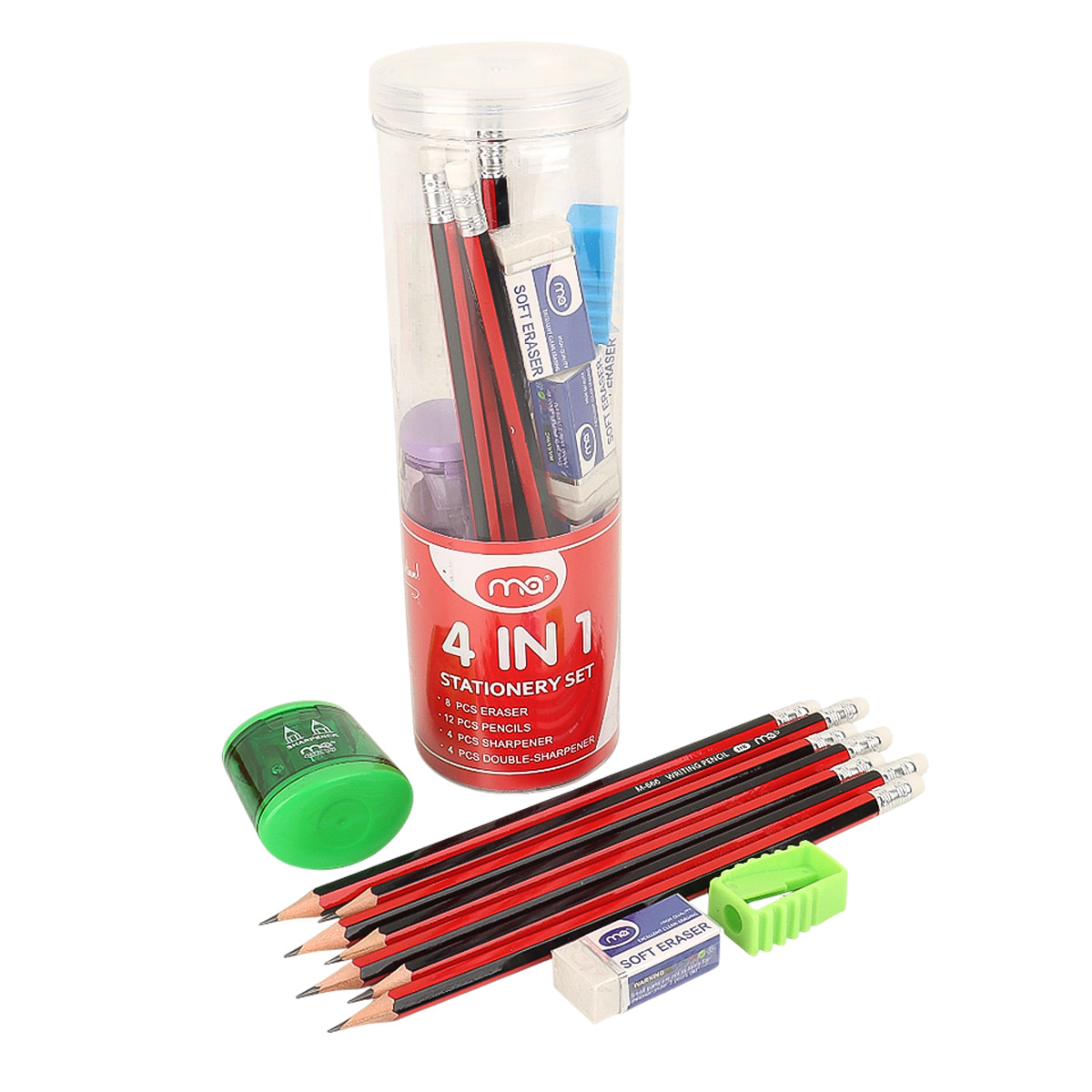 Pencil Set In Jar