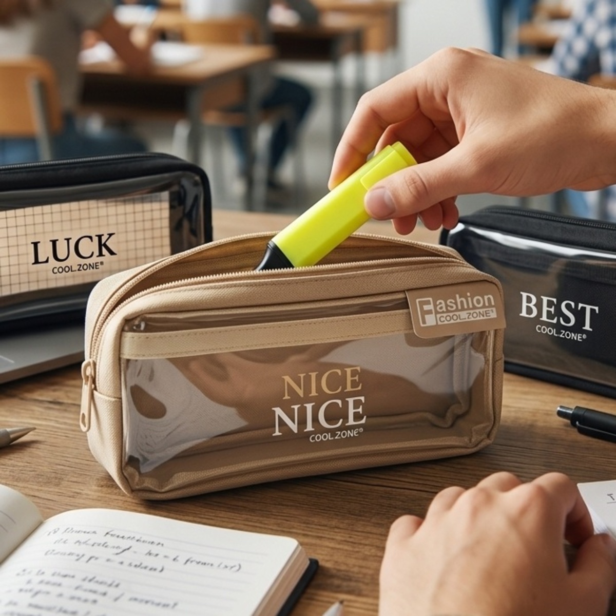 Pencil Case 1 Piece Assorted