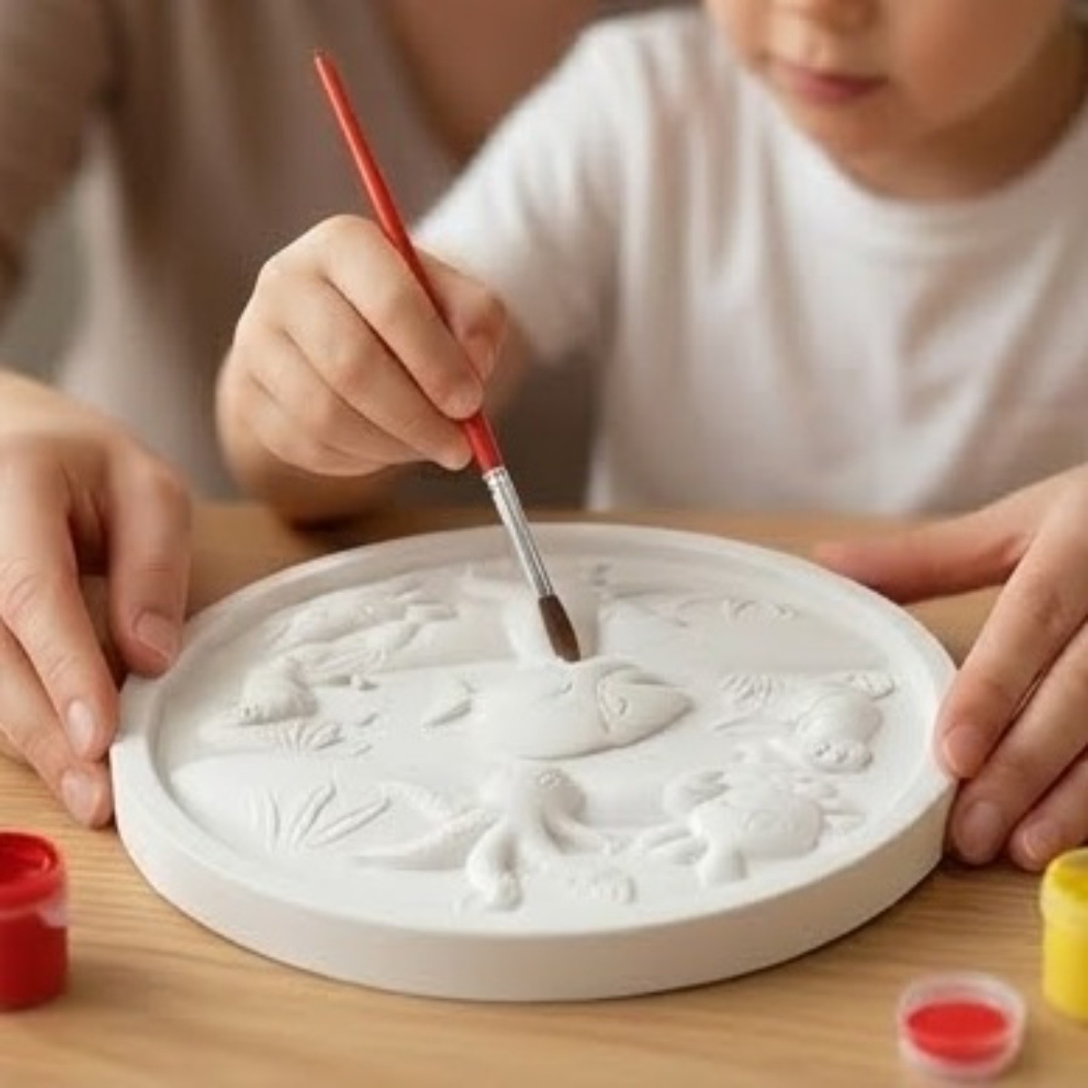 Graffiti Plaster DIY Painting Kit Sea Creature