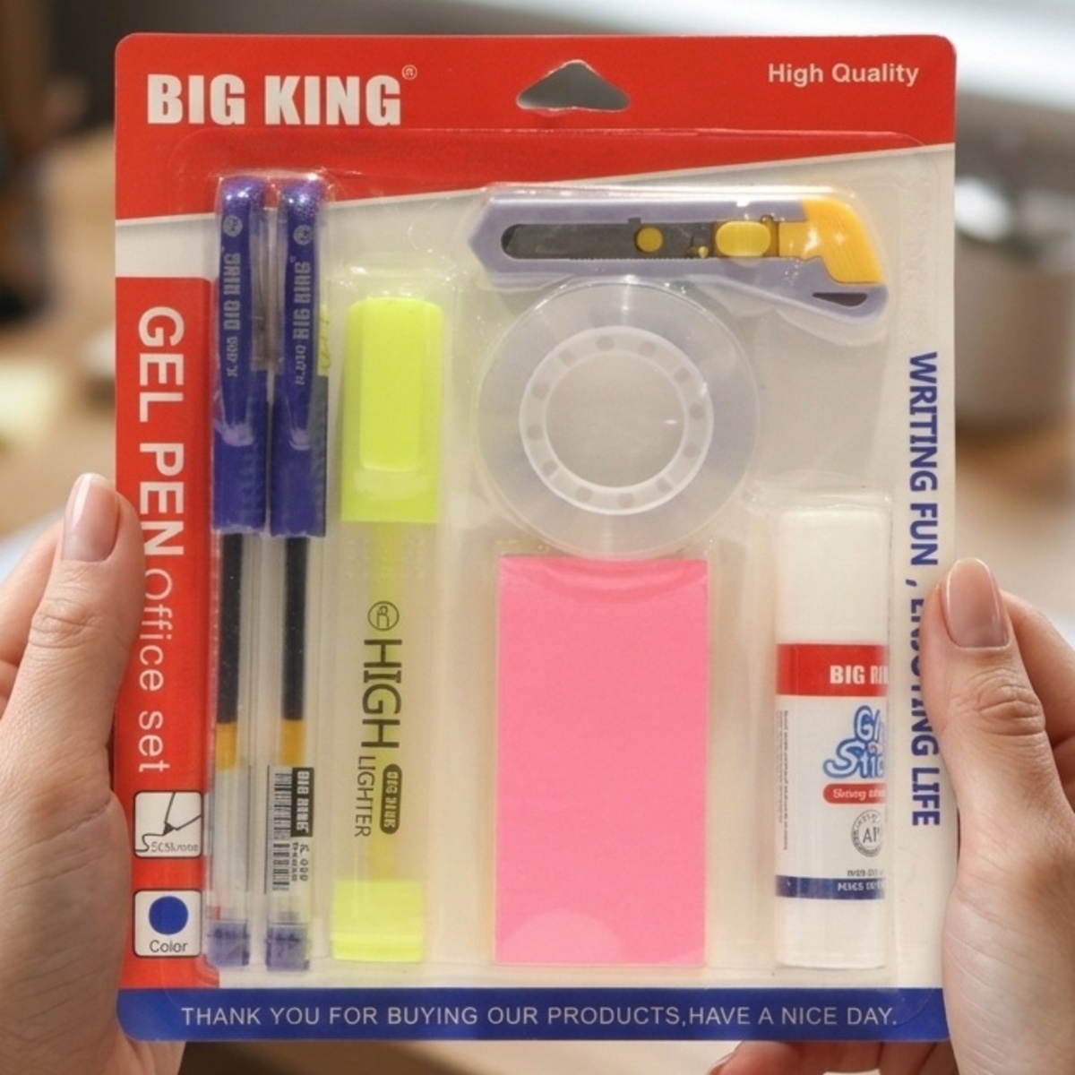 Big King Office Set Gel Pen