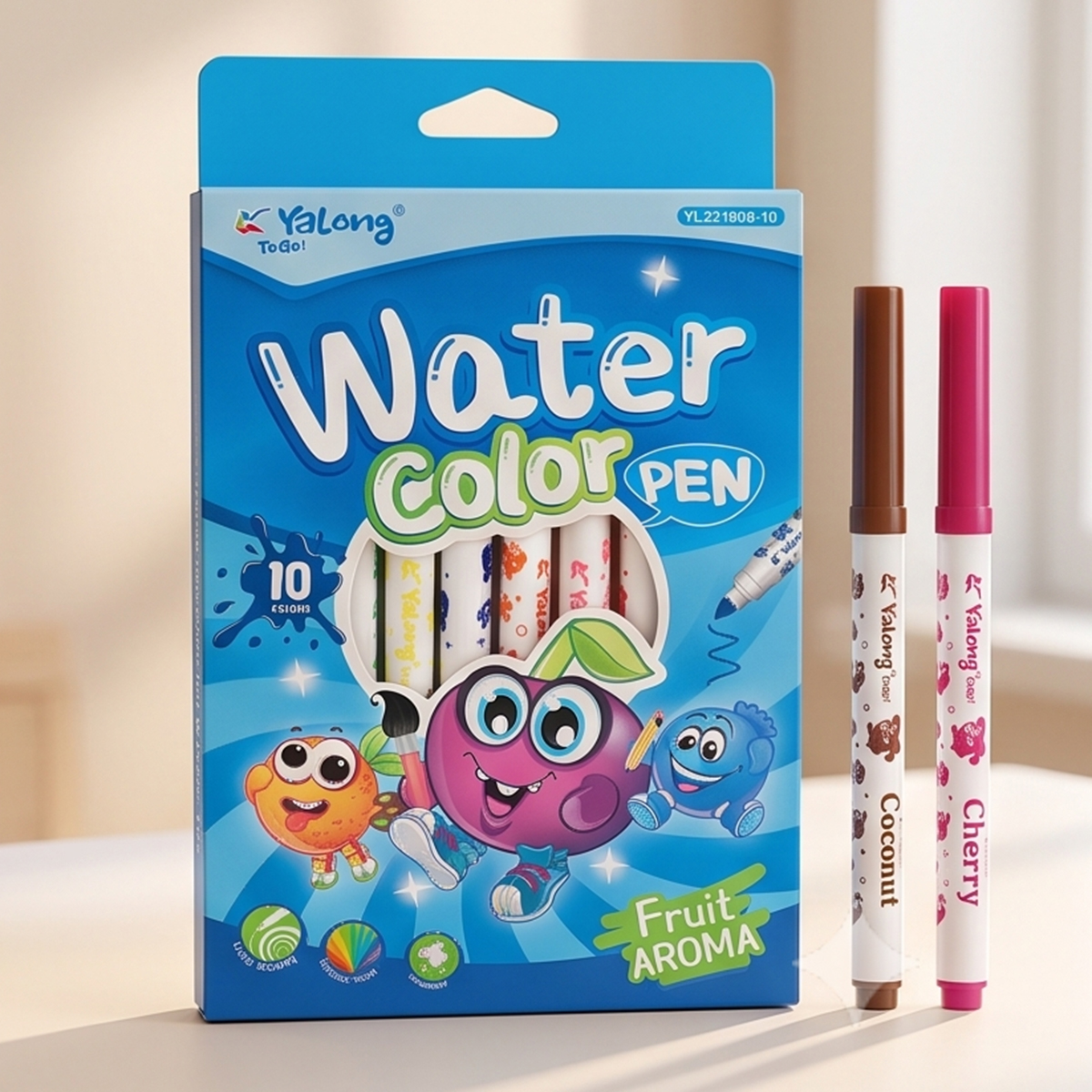 Yalong Water Color Pen Fruit Aroma YL221808-10