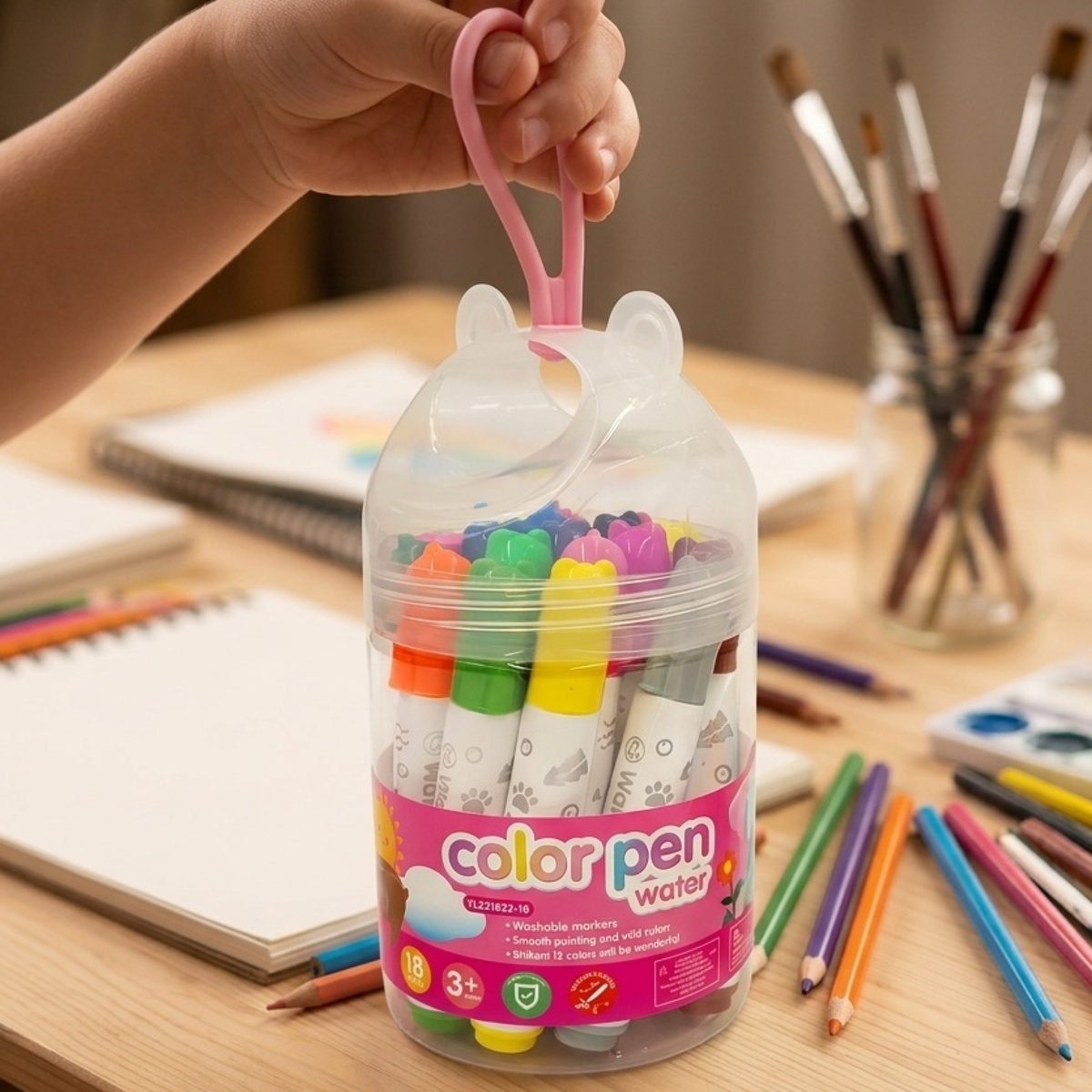 Color Pencil Water 18 Pieces