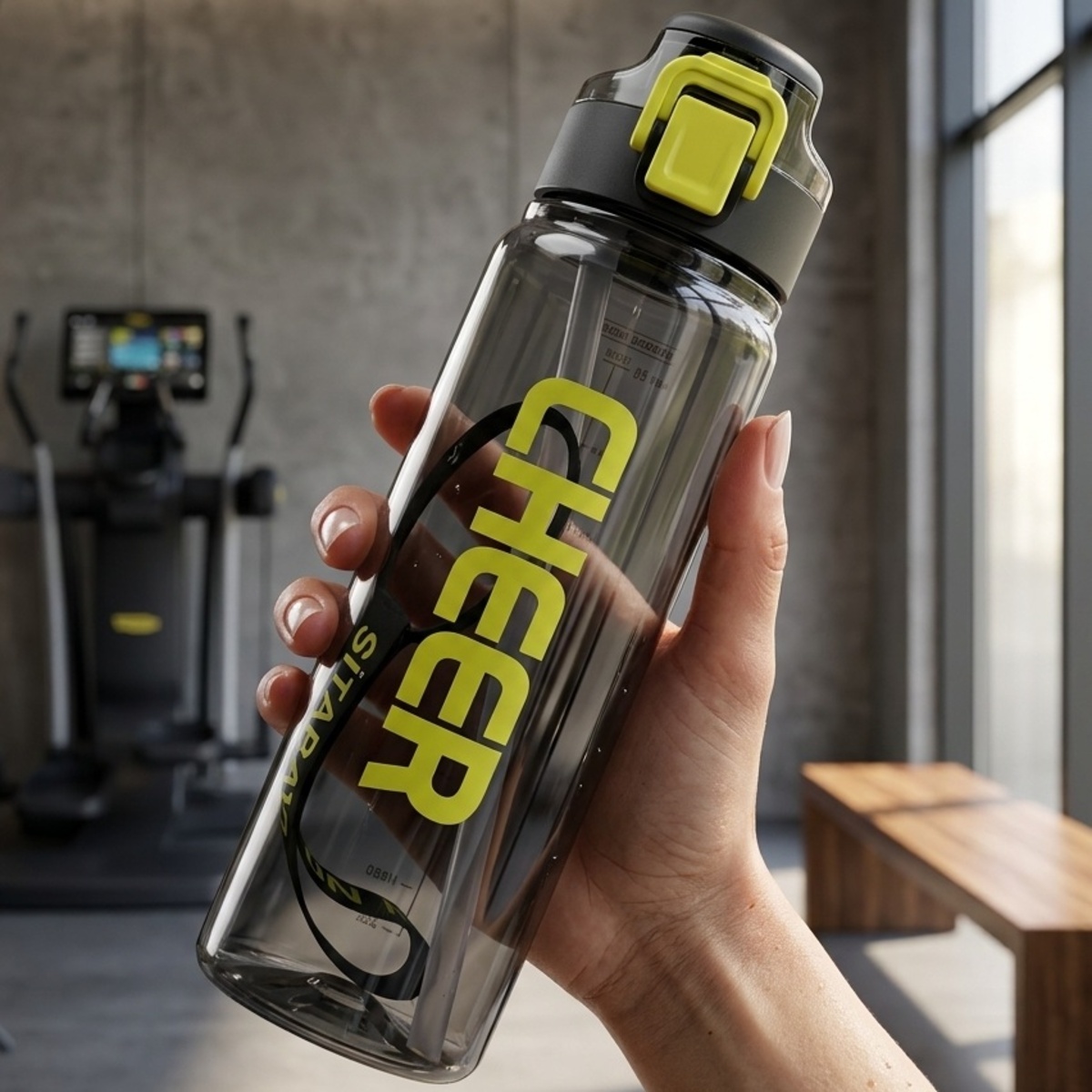 Cheer Boys Design Water Bottle